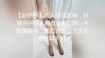 【赵伊彤】秀人极品乳神，抖音吊钟巨乳网红定制福利，4套情趣衣，道具自慰，天生完美炮架子 (1)