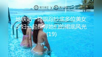 地铁站一路跟踪抄底多位美女少妇一起探寻她们的裙底风光 (19)