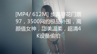 [MP4/ 612M] 步宾寻花门票97，3500网约极品外围，高颜值女神，甜美温柔，超清4K设备偷拍