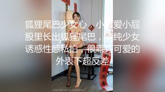 狐狸尾巴少女心，小可爱小屁股里长出狐狸尾巴，清纯少女诱惑性感私拍，很乖巧可爱的外表下超反差