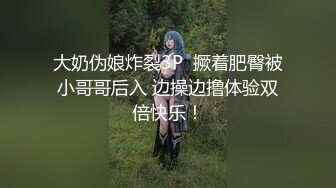 大奶伪娘炸裂3P  撅着肥臀被小哥哥后入 边操边撸体验双倍快乐！