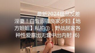 ⚫️⚫️⚫️最新2024极品反差淫妻！白皙眼镜良家少妇【地方姐姐】私拍③，野战居家各种性爱露出无套中出内射 (6)