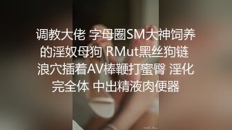 调教大佬 字母圈SM大神饲养的淫奴母狗 RMut黑丝狗链 浪穴插着AV棒鞭打蜜臀 淫化完全体 中出精液肉便器