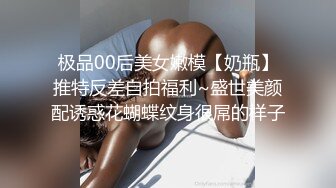 极品00后美女嫩模【奶瓶】推特反差自拍福利~盛世美颜配诱惑花蝴蝶纹身很屌的样子