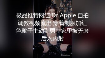 极品推特网红 Dr Apple 自拍调教视频流出 穿着制服加红色靴子主动到男主家里被无套后入内射