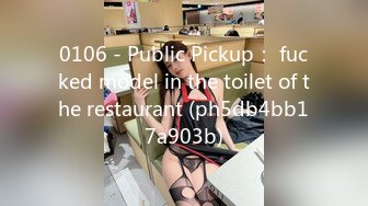 0106 - Public Pickup： fucked model in the toilet of the restaurant (ph5db4bb17a903b)