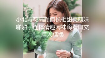 小北寻花高颜值长相甜美萌妹啪啪，连体情趣网袜蹲着口交后入猛操