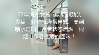 03年清纯女孩--欧尼熊劲头真猛，开始就连番自慰、高潮喷水淫叫、贤者状态点燃一根烟，享受性爱的回味！