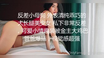 反差小母狗 外表清纯乖巧的大长腿美少女 私下非常反差，可爱小情趣装被金主大鸡巴爸爸爆插，视觉感超强